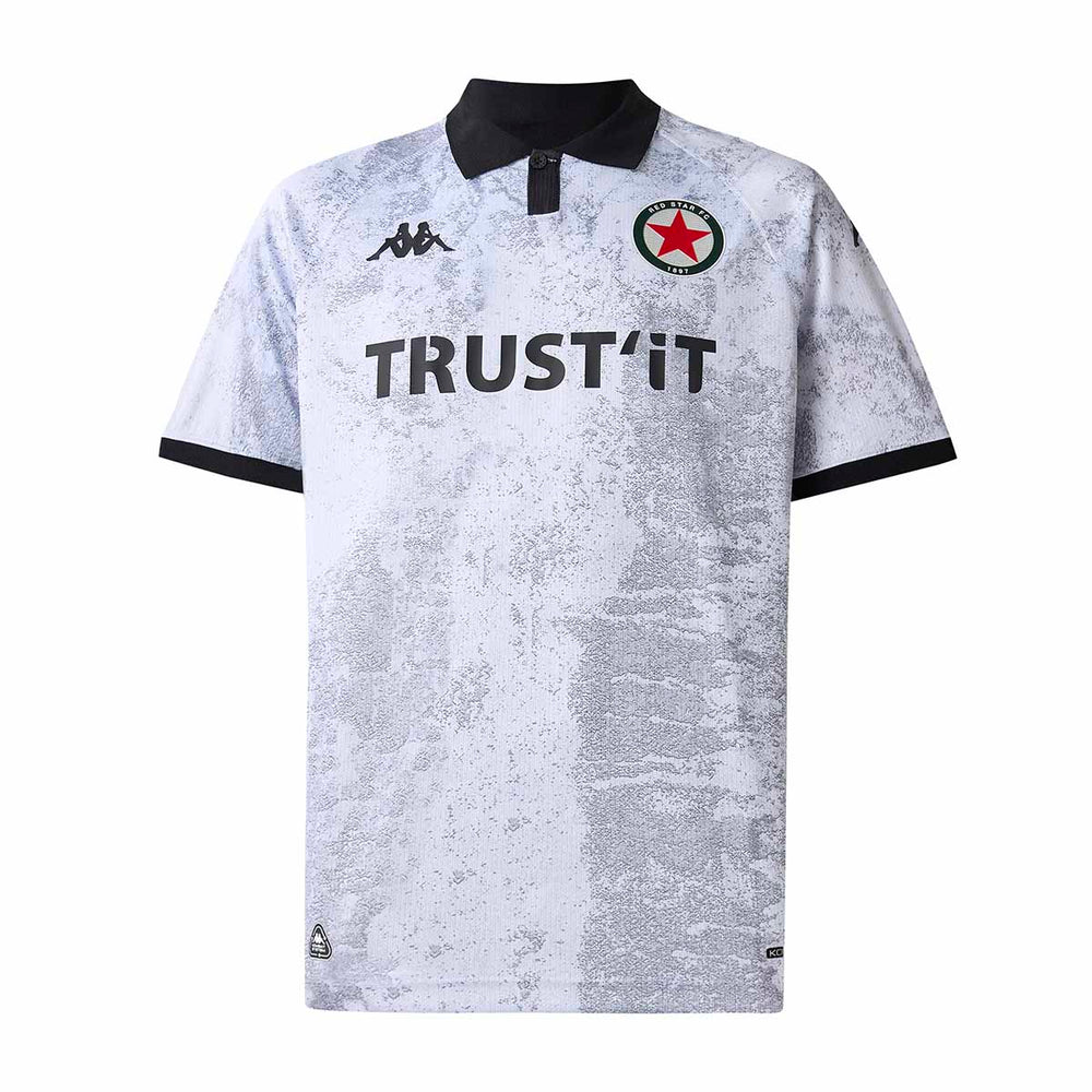 Maillot Kombat Béton Red Star 25/26 Blanc Homme 02