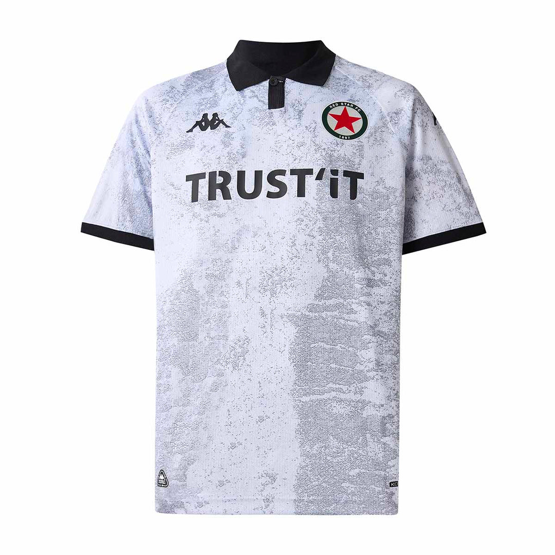 Maillot Kombat Béton Red Star 25/26 Blanc Homme main