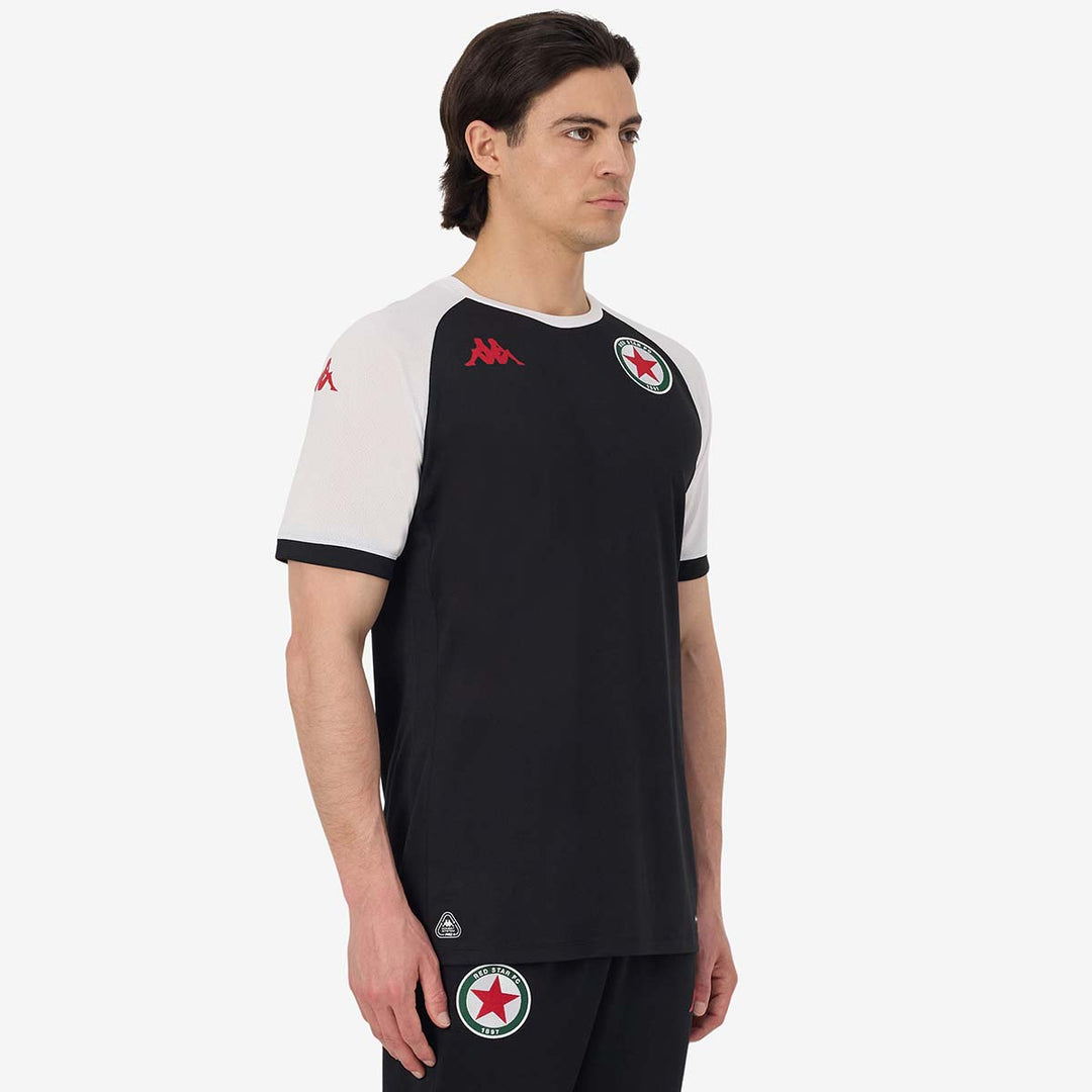 Maillot Mokiba Pro Red Star 25/26 Noir Homme main