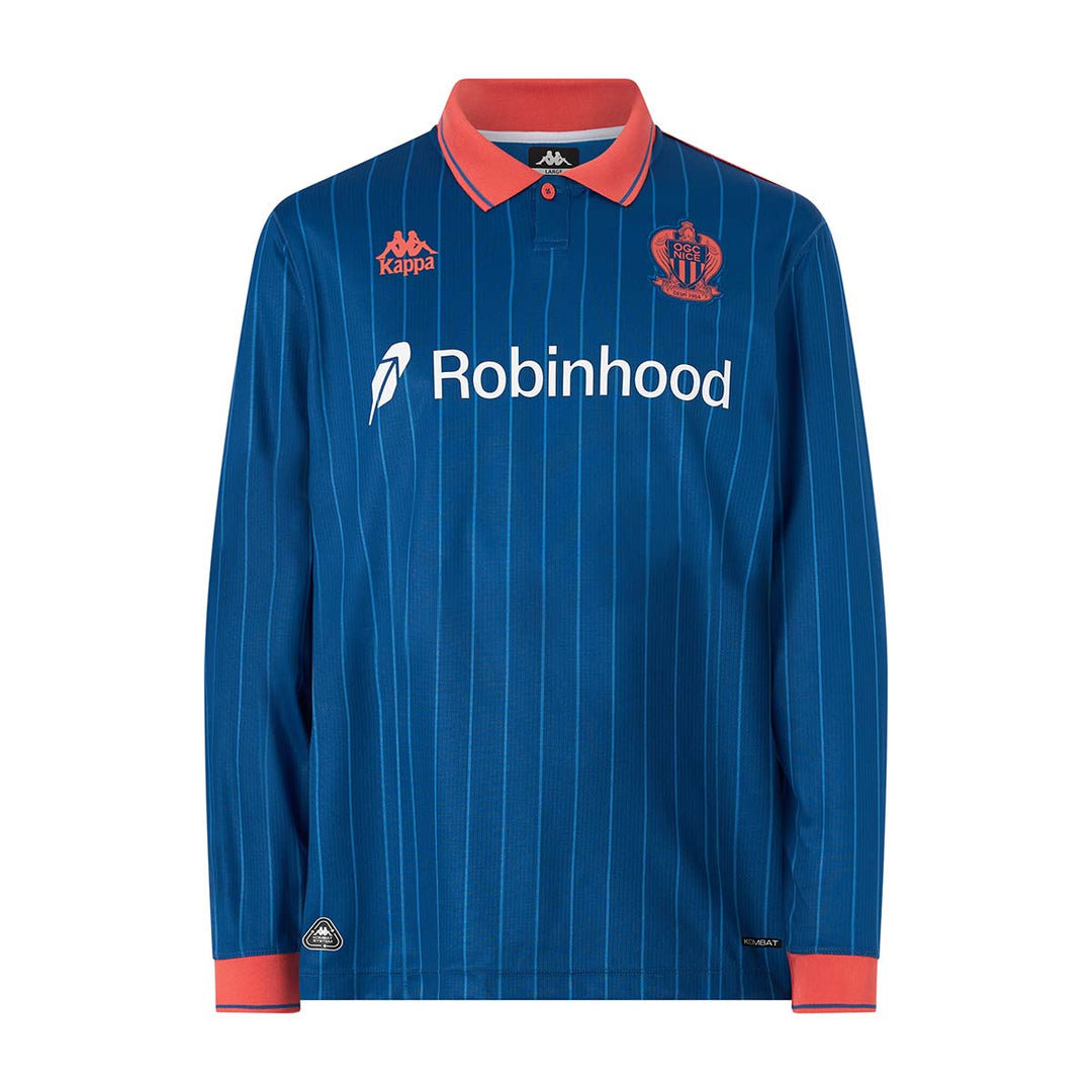 Maillot ML Kombat Third OGC Nice 25/26 Bleu Homme 00