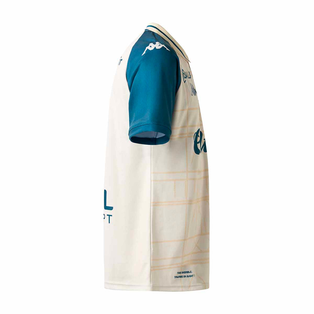Maillot Neo Third EA Guingamp 25/26 Beige Homme 02