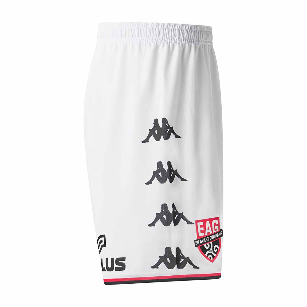 Short Adrano Away EA Guingamp 25/26 Blanc Homme 02