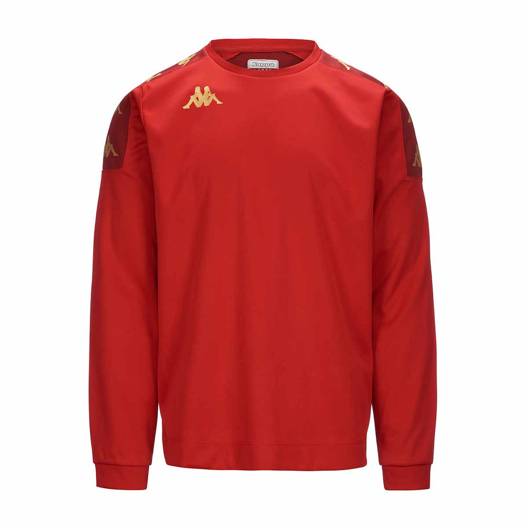 Sweatshirt Gaverno Rouge Homme main