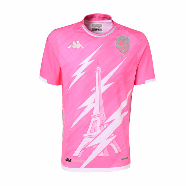 Maillot Kombat Pro Home Stade Français Paris 23/24 Rose Homme 1