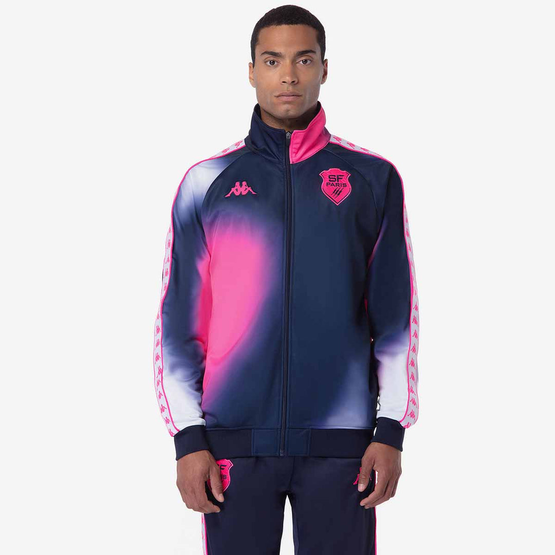 Veste 222 Banda Anniston Stade Francais Paris 24/25 Bleu Homme 00