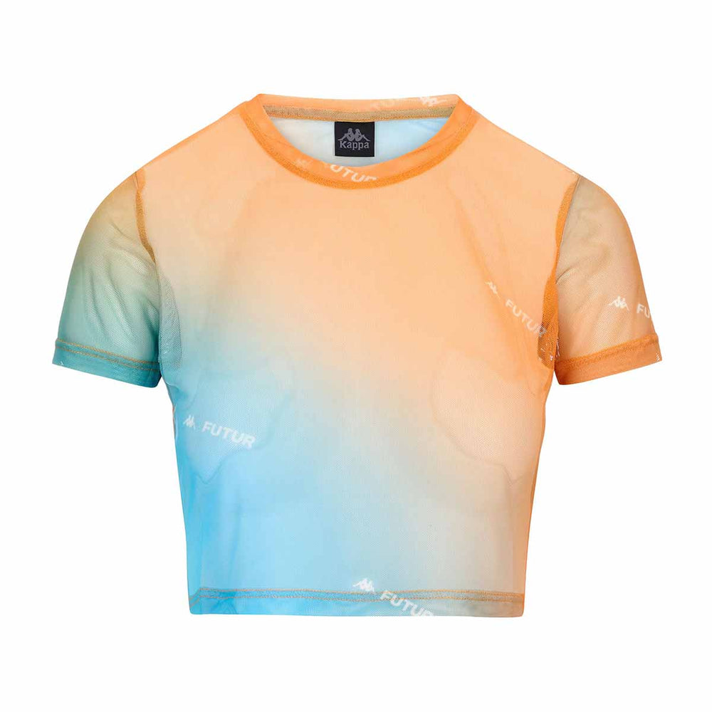 T-Shirt Doal Kappa Futur Festival Orange Femme 02