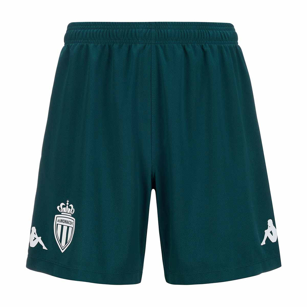 Short Kombat Ryder Away AS Monaco 24/25 Vert Homme 02