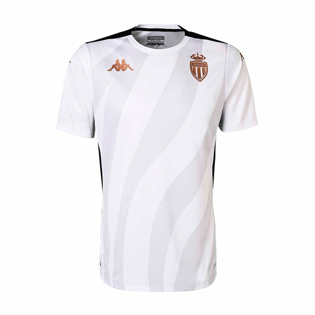 Maillot Aboupre Pro 8 AS Monaco 24/25 Blanc Homme main