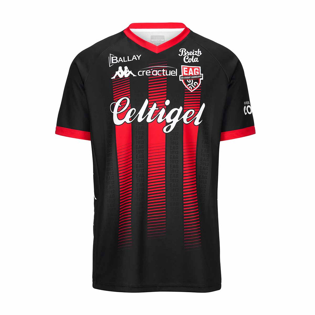 Maillot Guillo Kombat Third EA Guingamp 24/25 Noir Homme 00