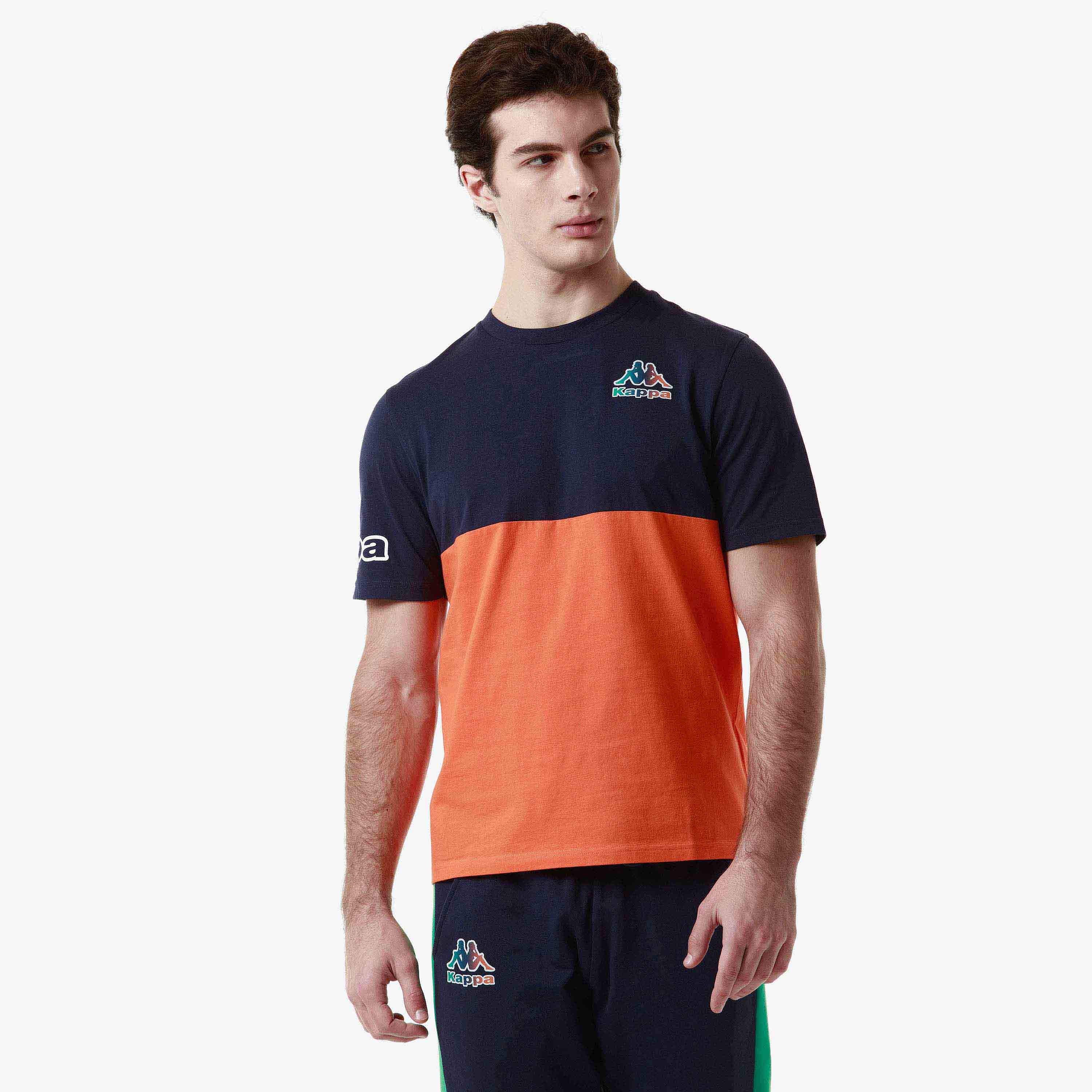 T-shirt Logo Feffo Orange Homme | Kappa France
