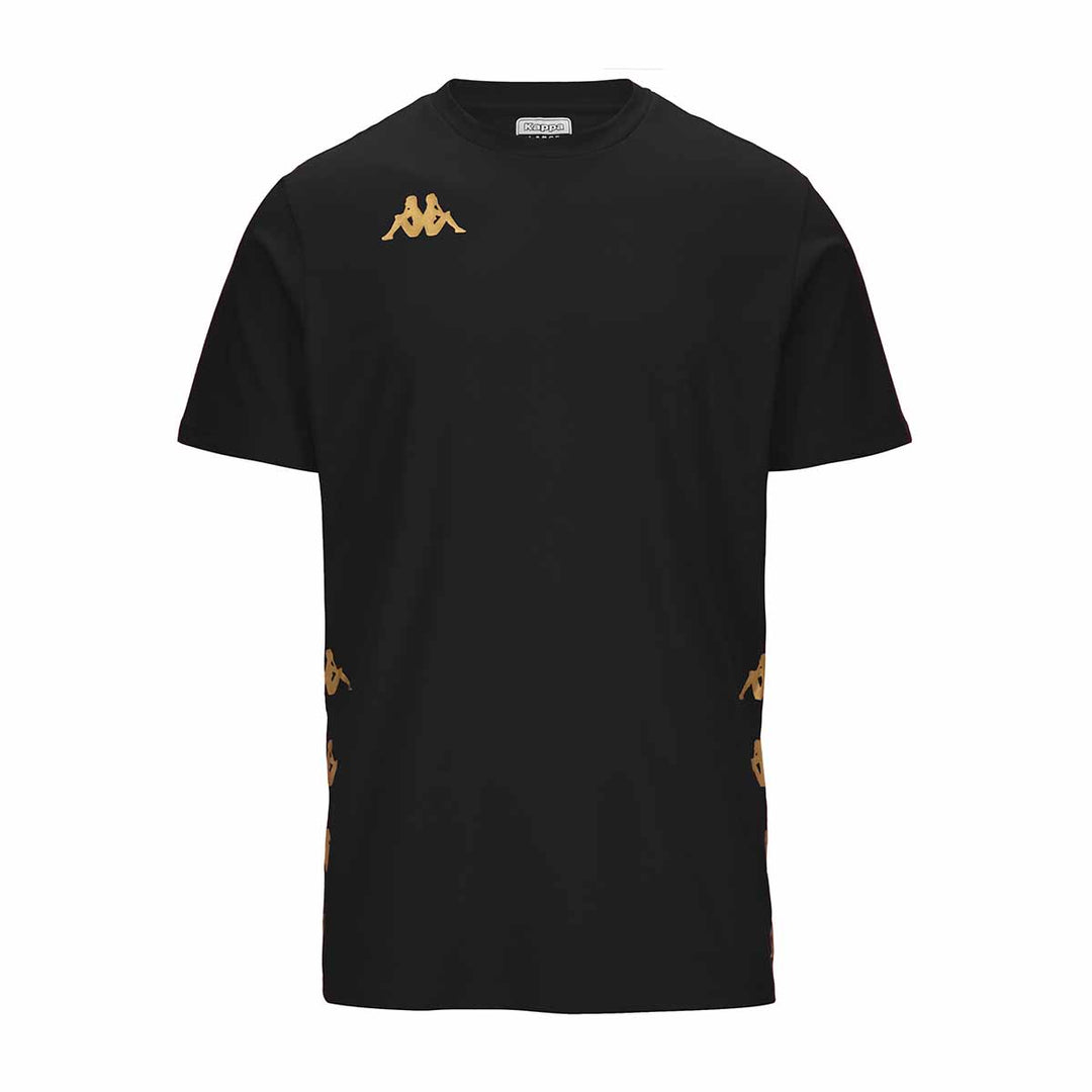T-shirt Giovo Noir Homme main