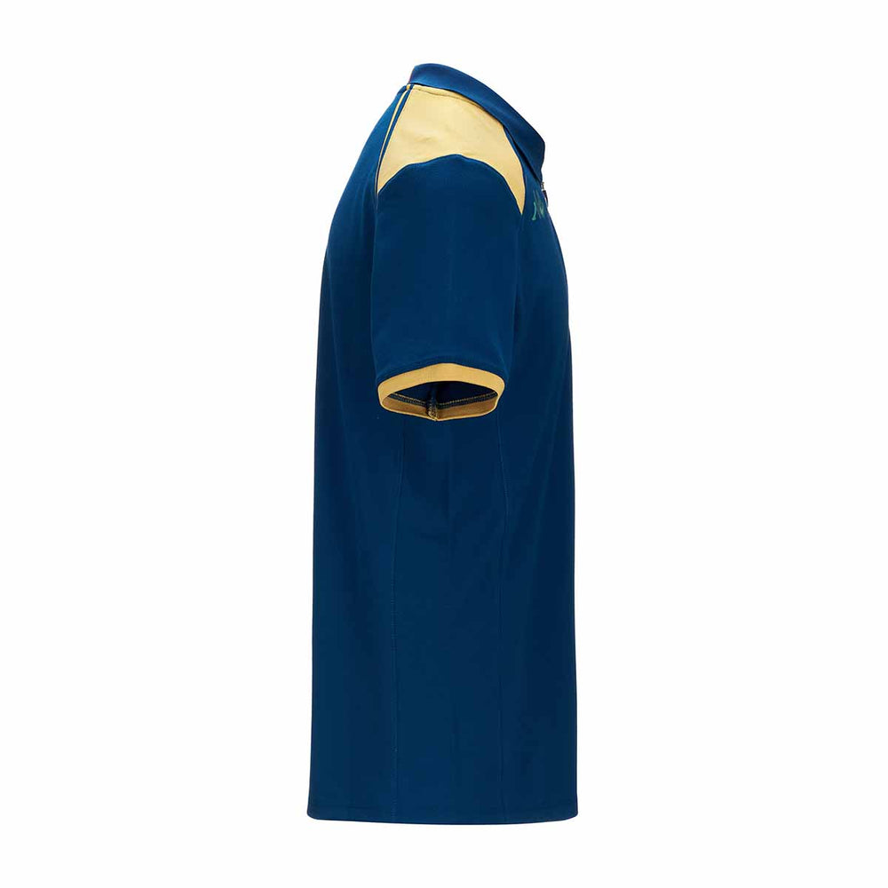 Polo Acrem AS Monaco 23/24 Bleu Homme 02