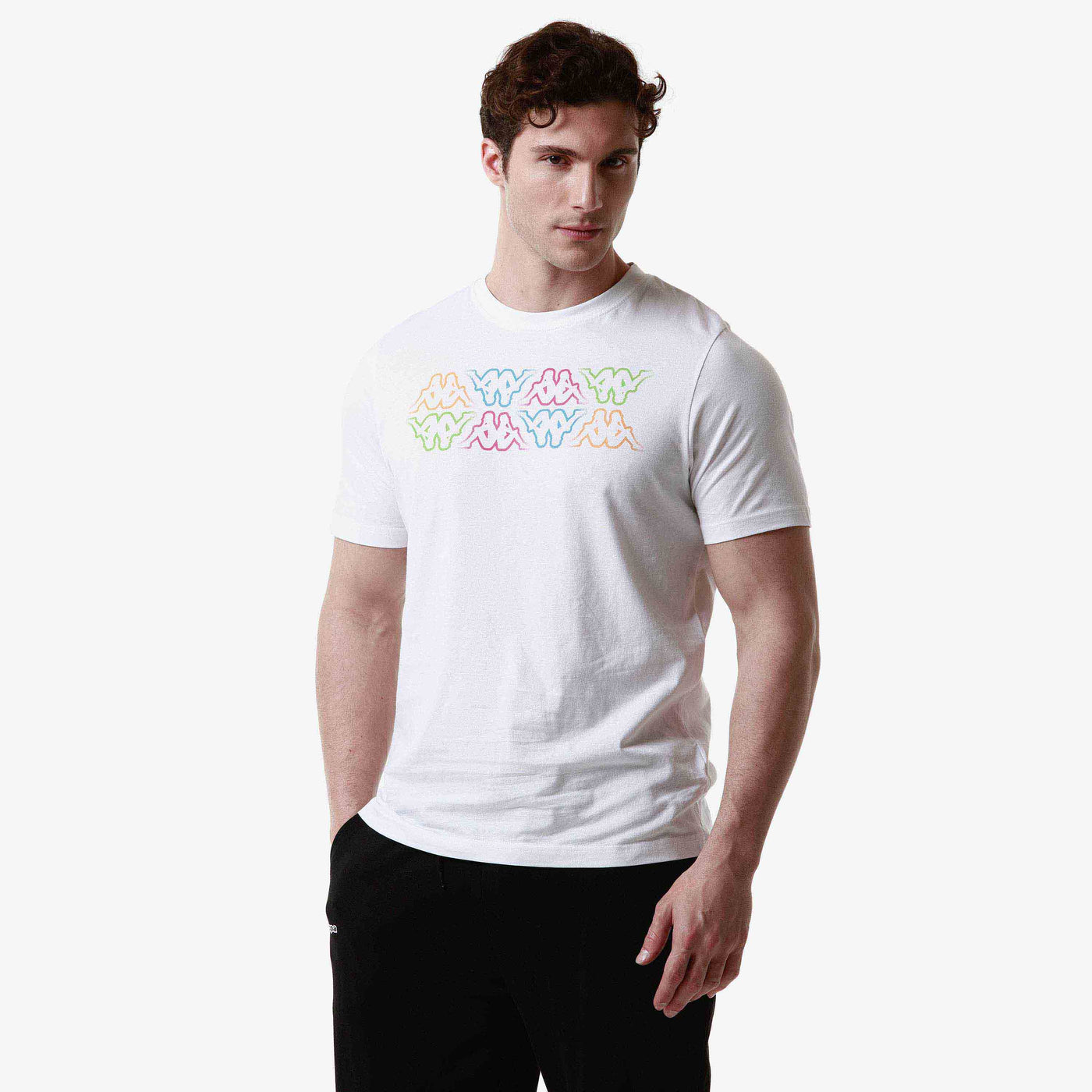 T-shirt Logo Fuiamo Blanc Homme