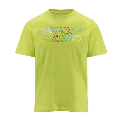 T-shirt Logo Fuiamo Vert Homme