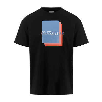 T-shirt Logo Fuoviom Noir Homme