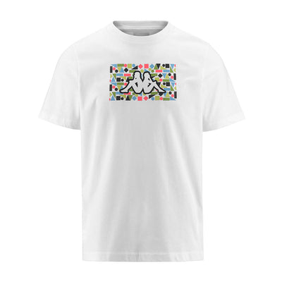 T-shirt Logo Frezami Blanc Homme
