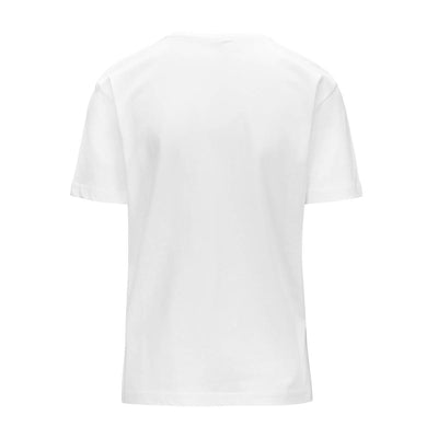 T-shirt Logo Fualla Blanc Femme