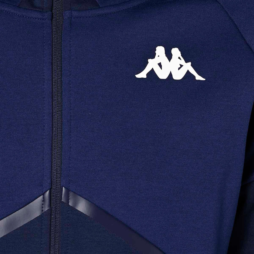 Hoodie Karufeo Bleu Homme main
