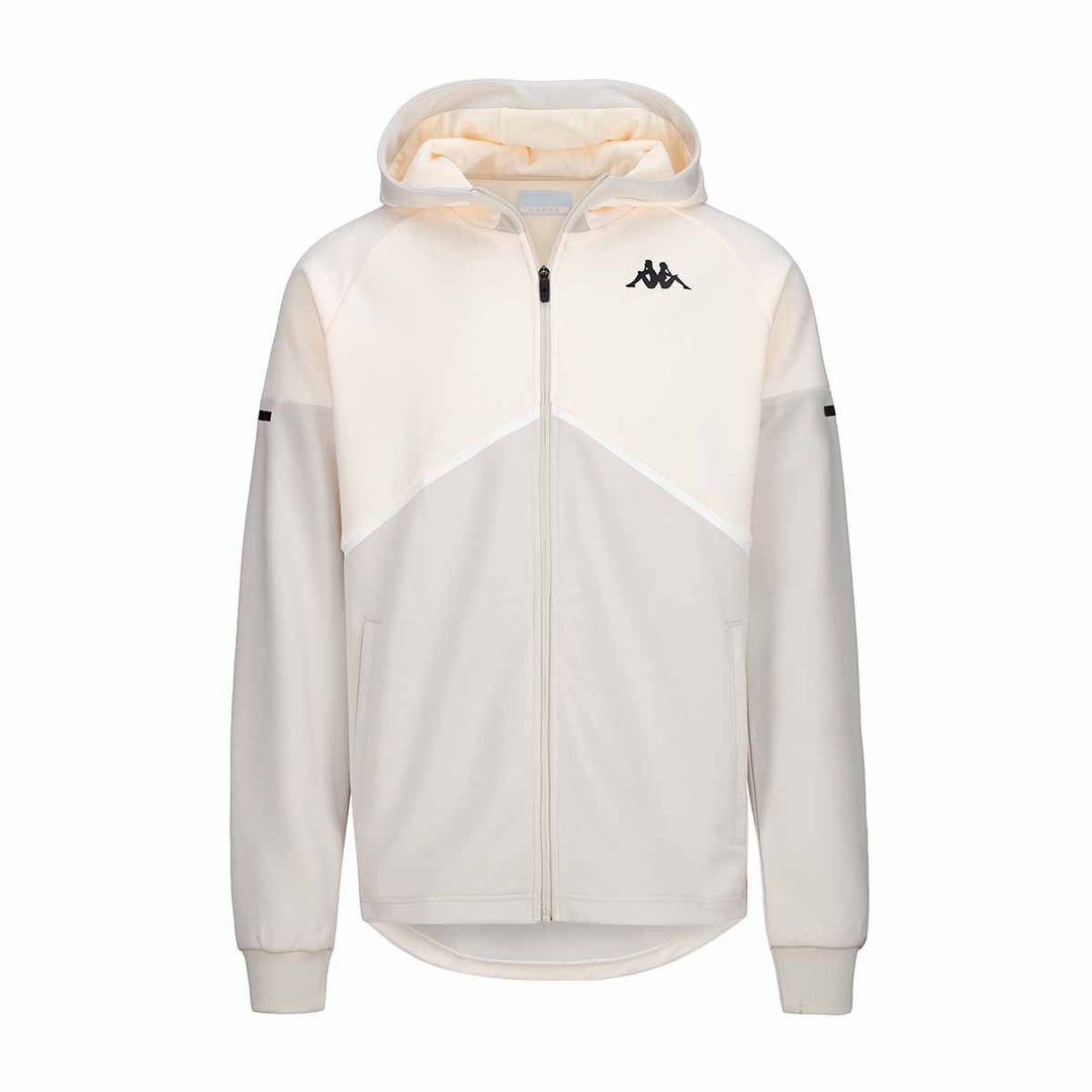 Hoodie Karufeo Blanc Homme main