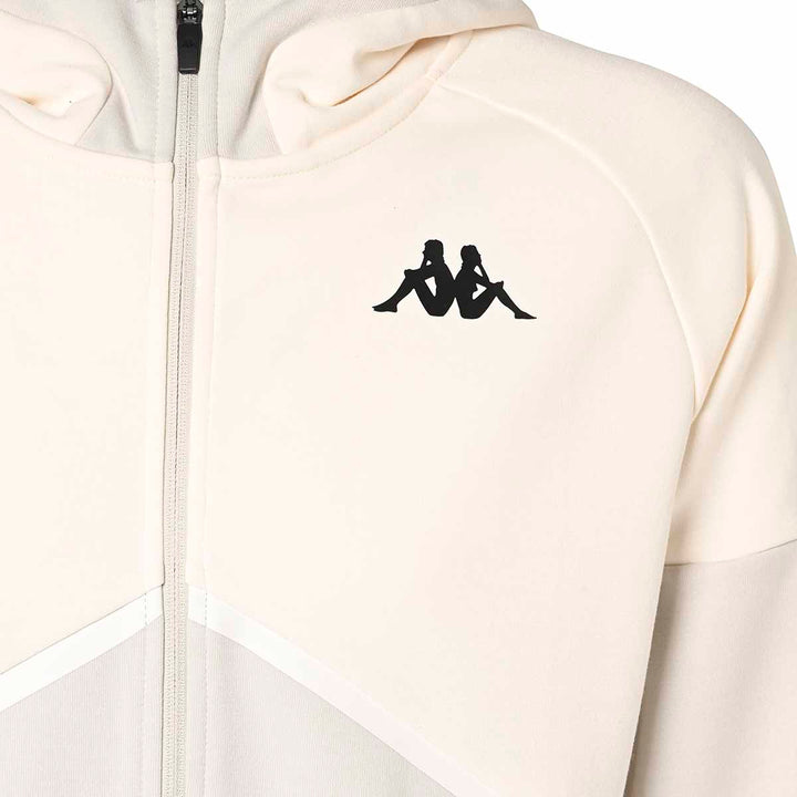 Hoodie Karufeo Blanc Homme 4