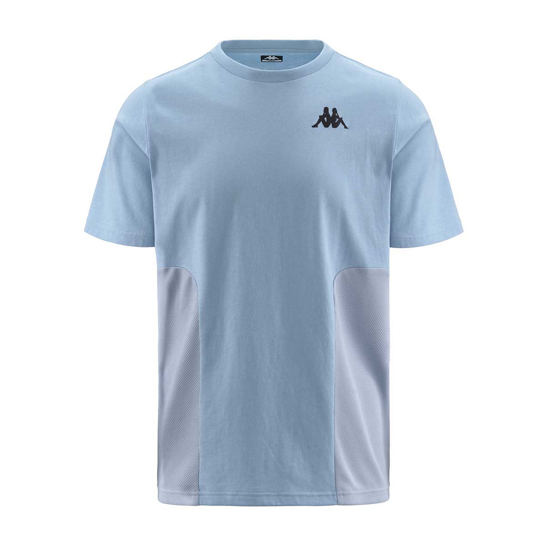 T-Shirt Gillido Bleu Homme main