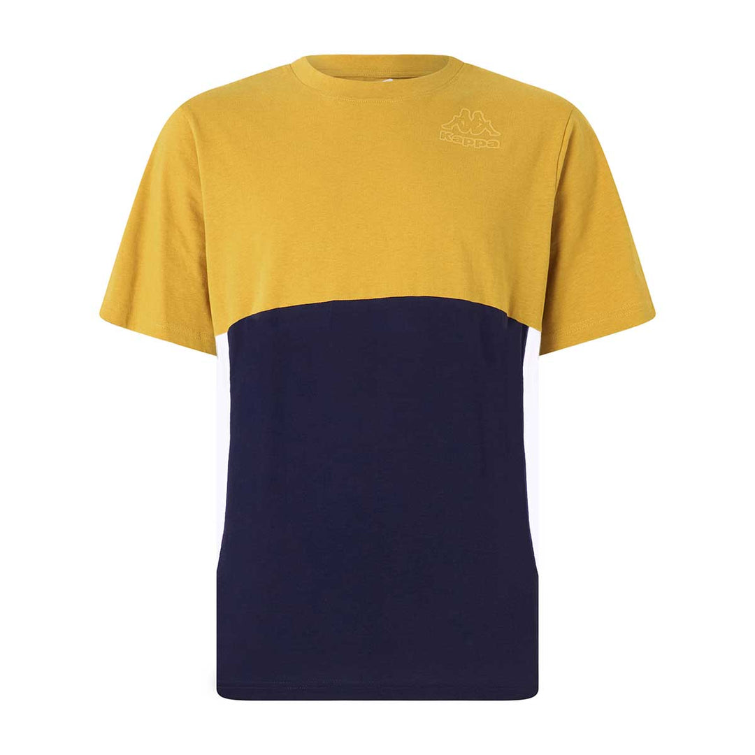 T-Shirt Grimone Bleu Homme main