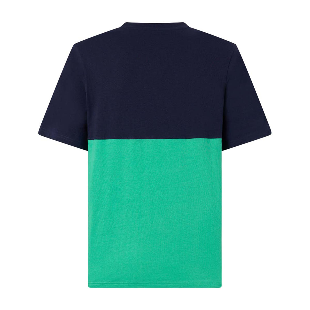 T-Shirt Grimone Vert Homme main
