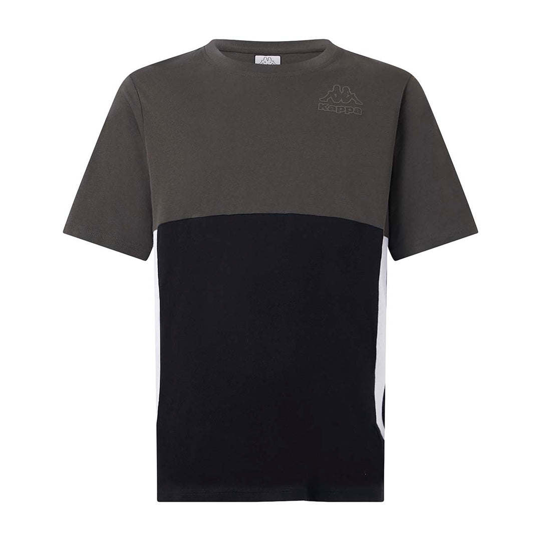 T-Shirt Grimone Noir Homme main