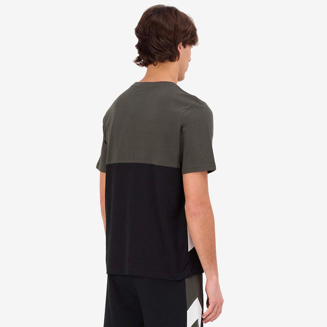 T-Shirt Grimone Noir Homme main