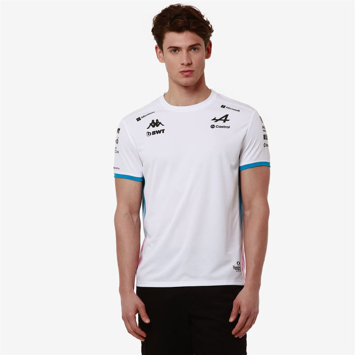Maillot Adolim BWT Alpine F1 Team 2024 Blanc Homme 1