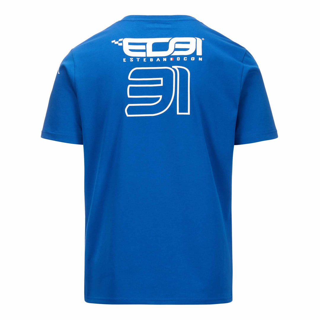 T-Shirt Ardlo Ocon BWT Alpine F1 Team 2024 Bleu Homme 00
