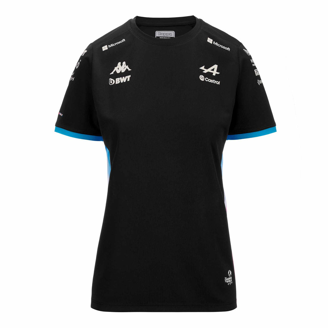 Maillot Adoliw BWT Alpine F1 Team 2024 Noir Femme main