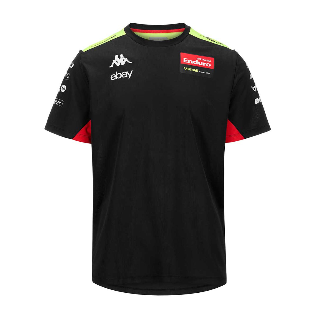 T-Shirt Amirymone VR46 2024 Noir Enfant main