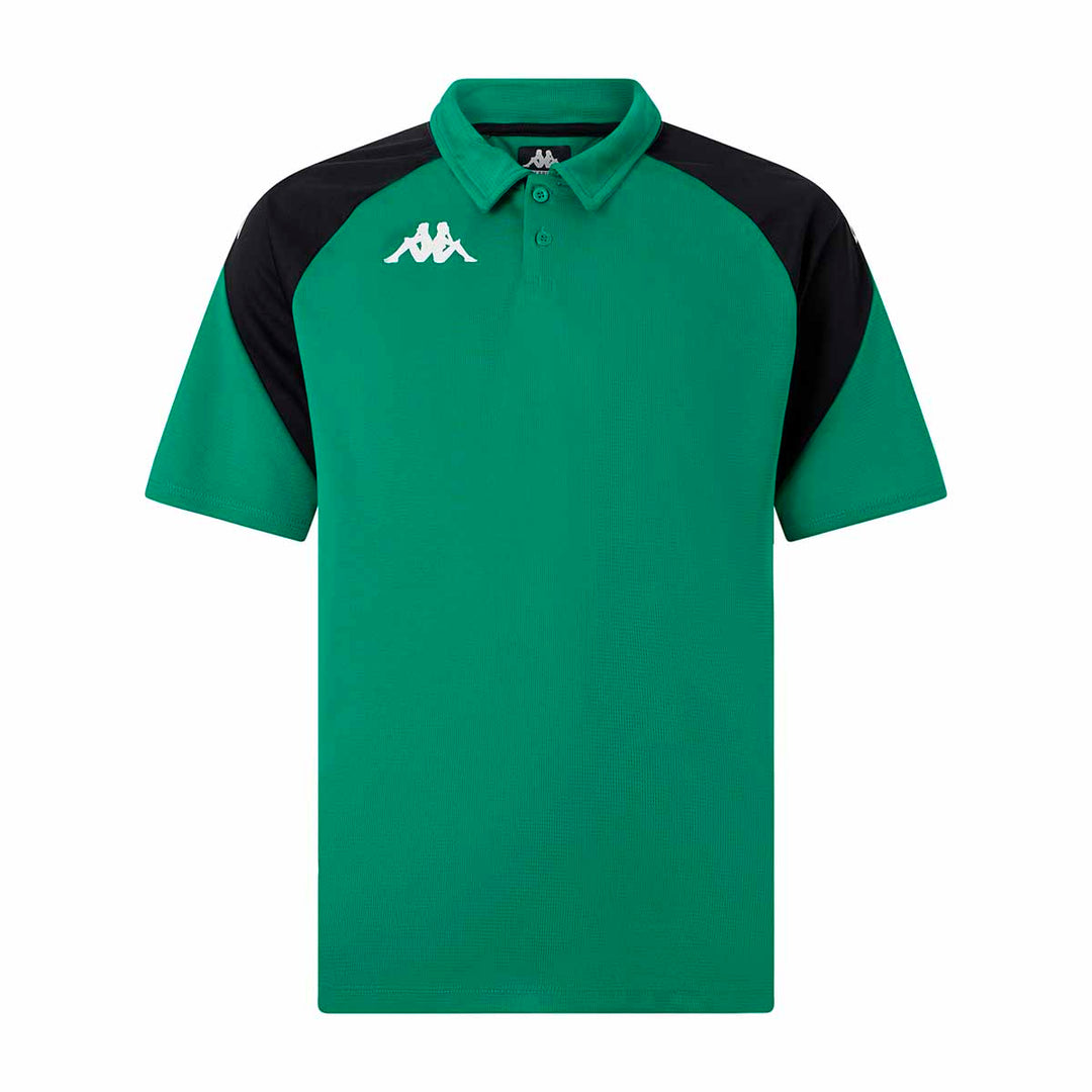 Polo Leviolo Vert Homme main