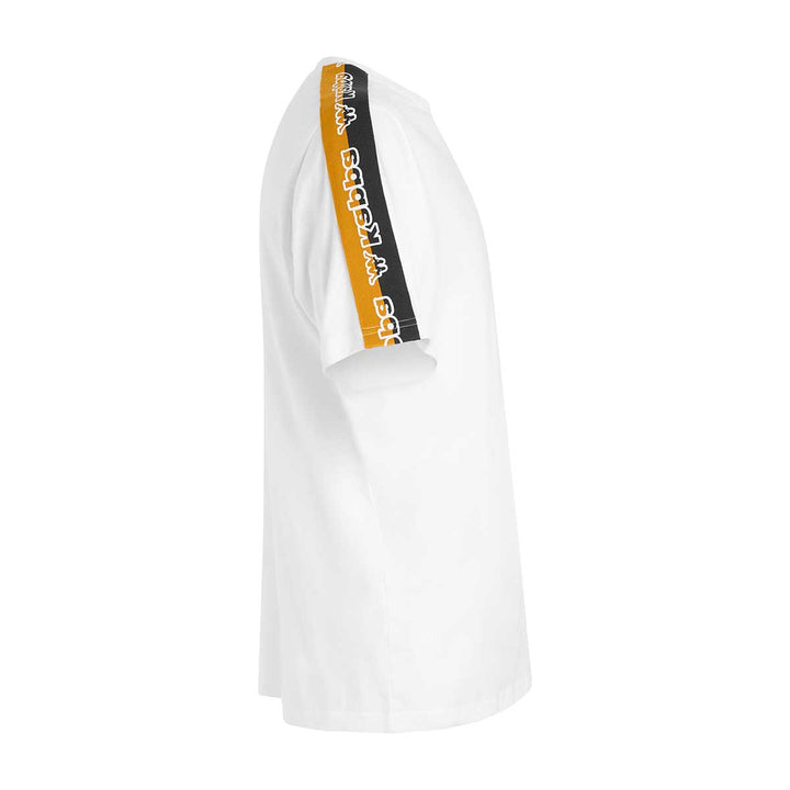 T-Shirt Tape Gramio Blanc Homme 5