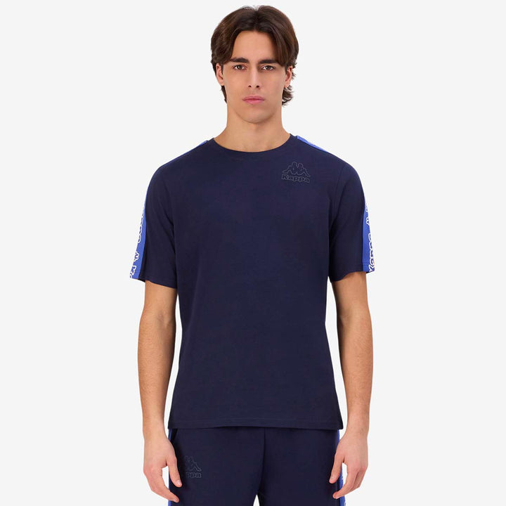 T-Shirt Tape Gramio Bleu Homme 4