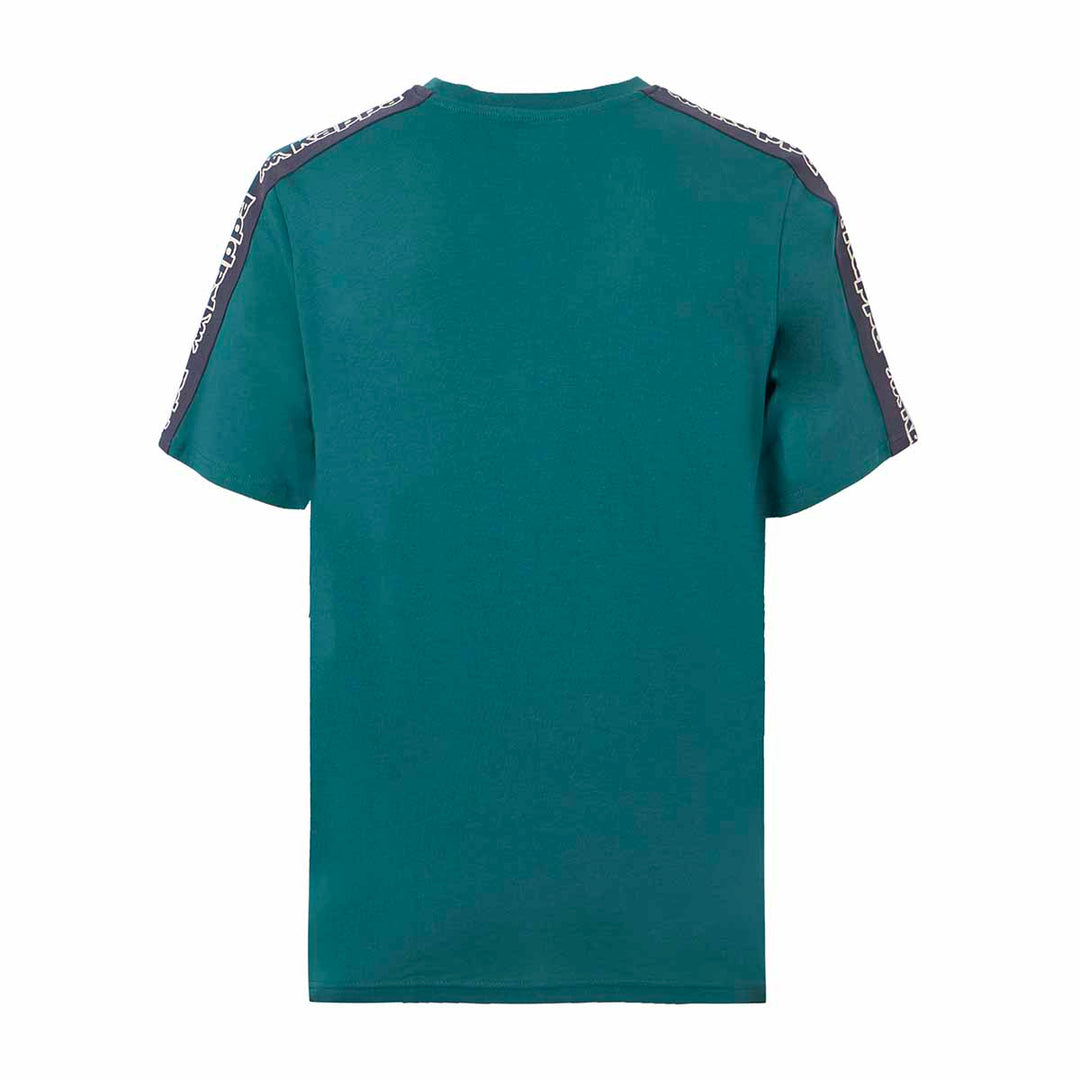 T-Shirt Gramio Vert Homme main