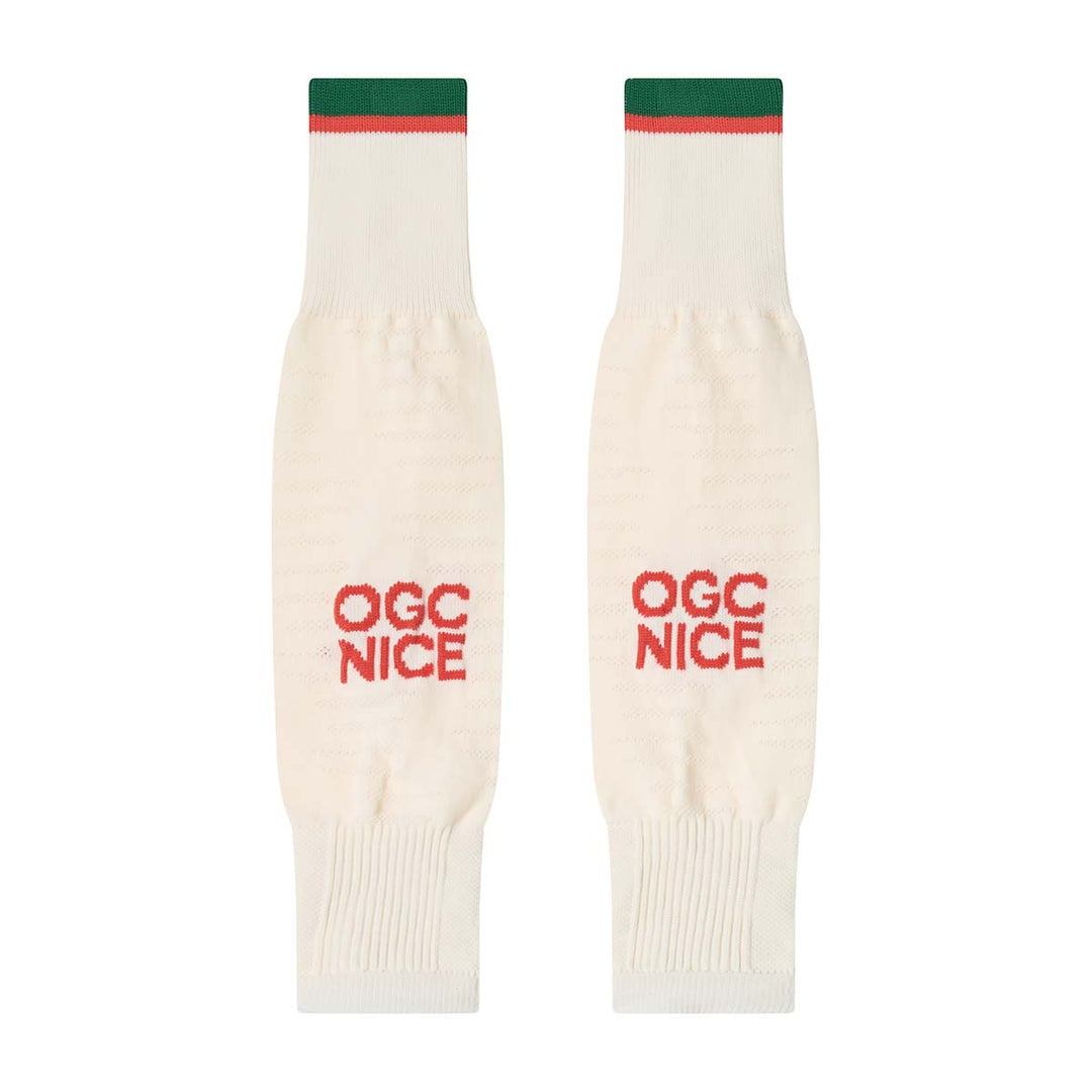 Chaussettes Kombat Spolf Pro Away OGC Nice 25/26 Blanc 00