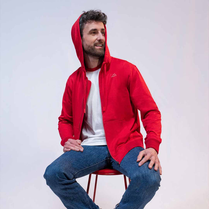 Veste Tanaros Robe di Kappa - AS Monaco 2024 Rouge Unisexe 5