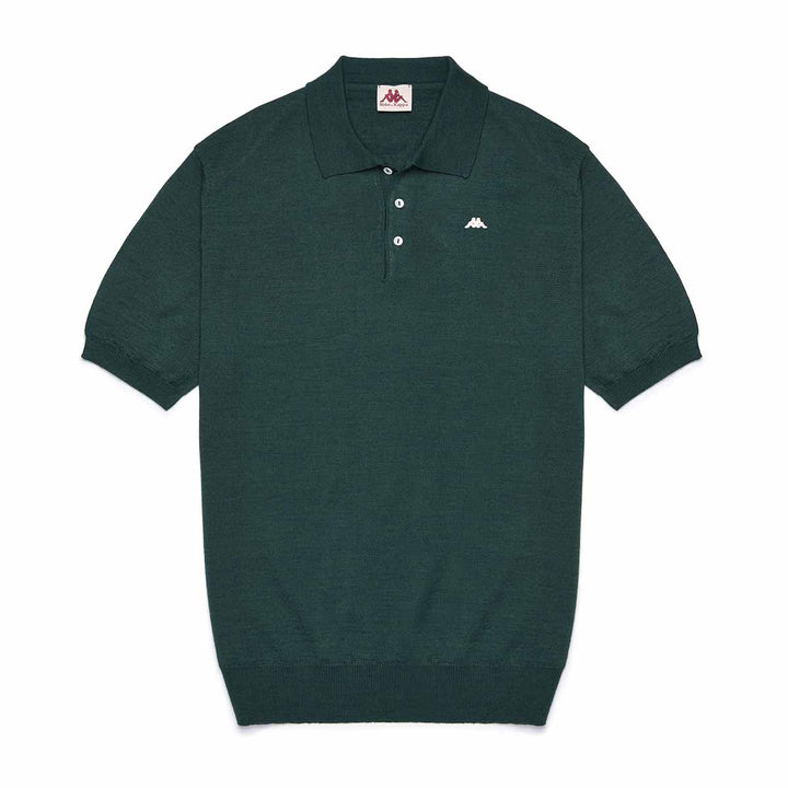 Polo Durek Robe di Kappa Vert Unisexe 1