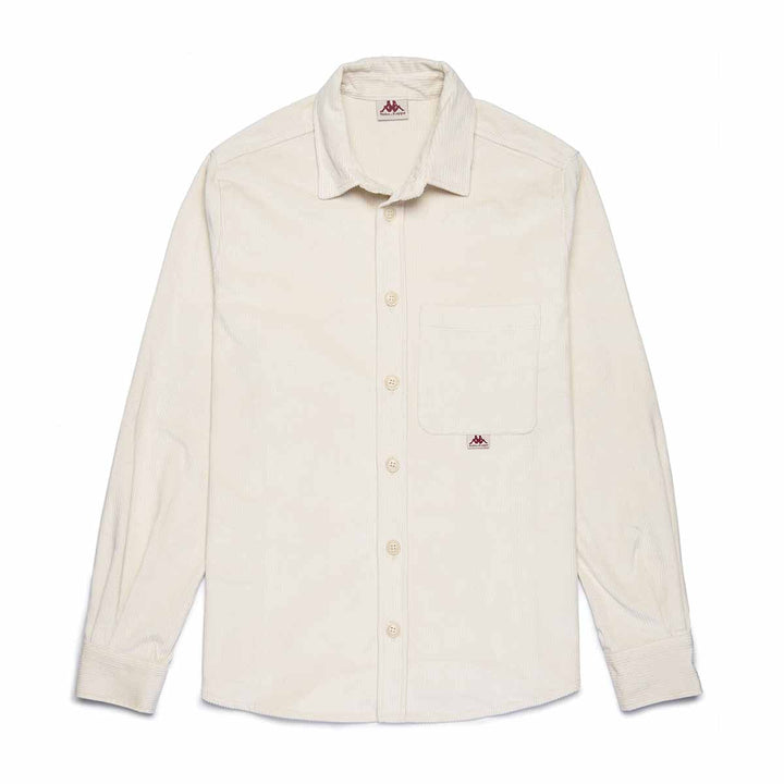 Chemise Robe Di Kappa Elgafar Blanc Unisexe 1