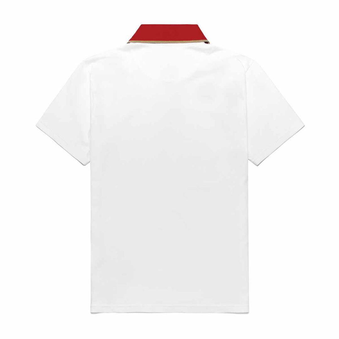 Polo Iuno Robe di Kappa - AS Monaco 2024 Rouge Unisexe main
