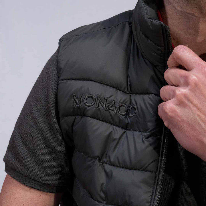 Veste Abus Robe di Kappa - AS Monaco 2024 Noir Unisexe 4