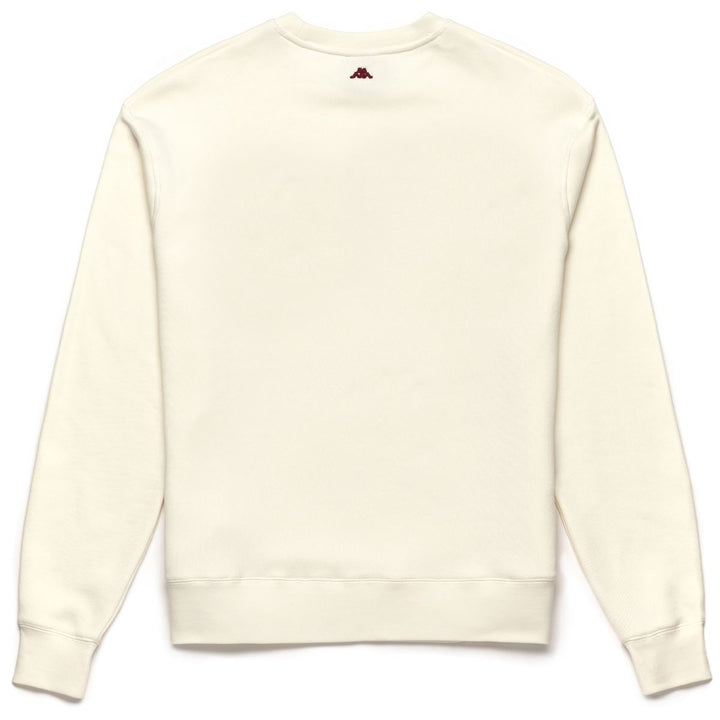 Sweatshirt Stafel Robe di Kappa Blanc Unisexe 2