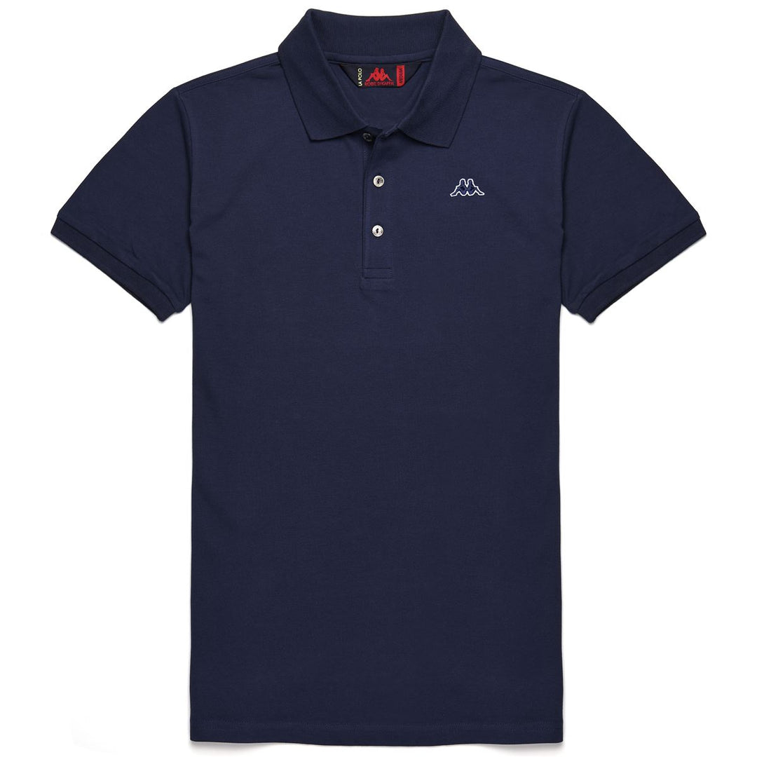 Polo Ned Robe di Kappa Bleu Unisexe main