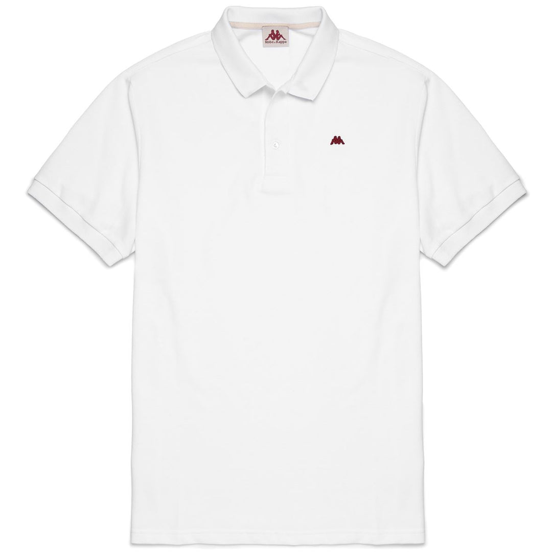 Polo Hegor Robe di Kappa Blanc Unisexe main