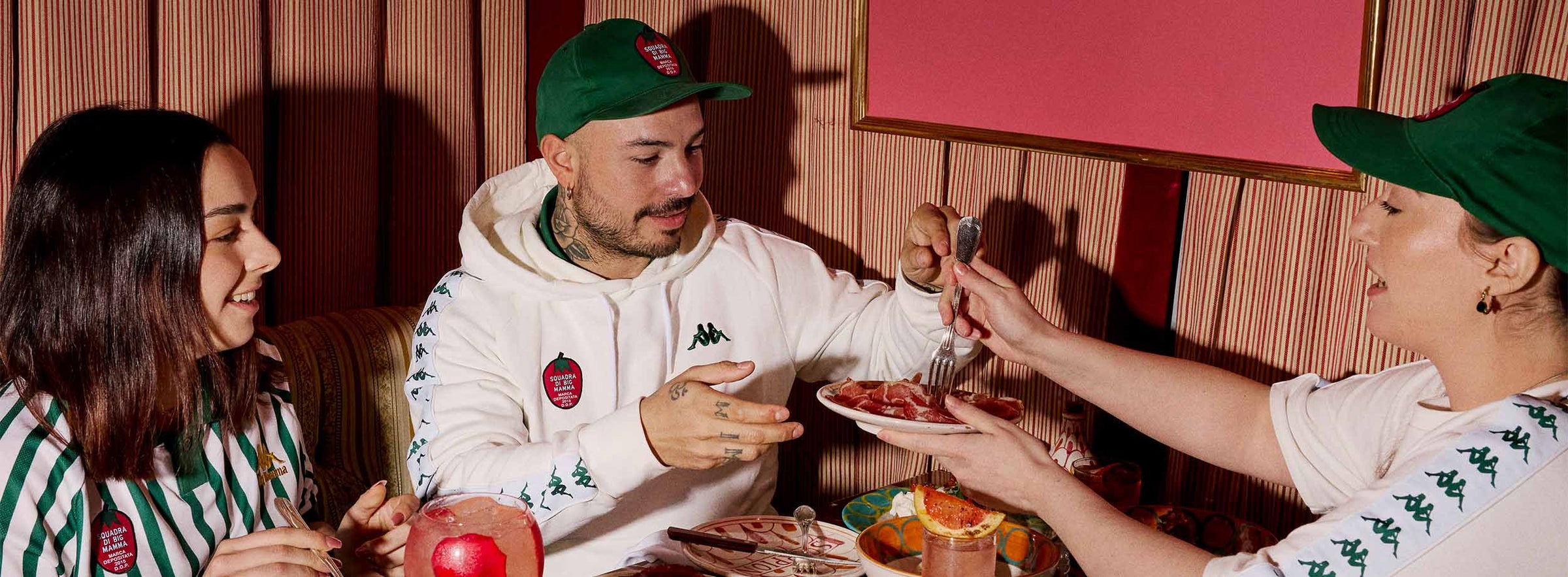 Kappa: Kappa X Big Mamma Une collection alliant mode et gastronomie
