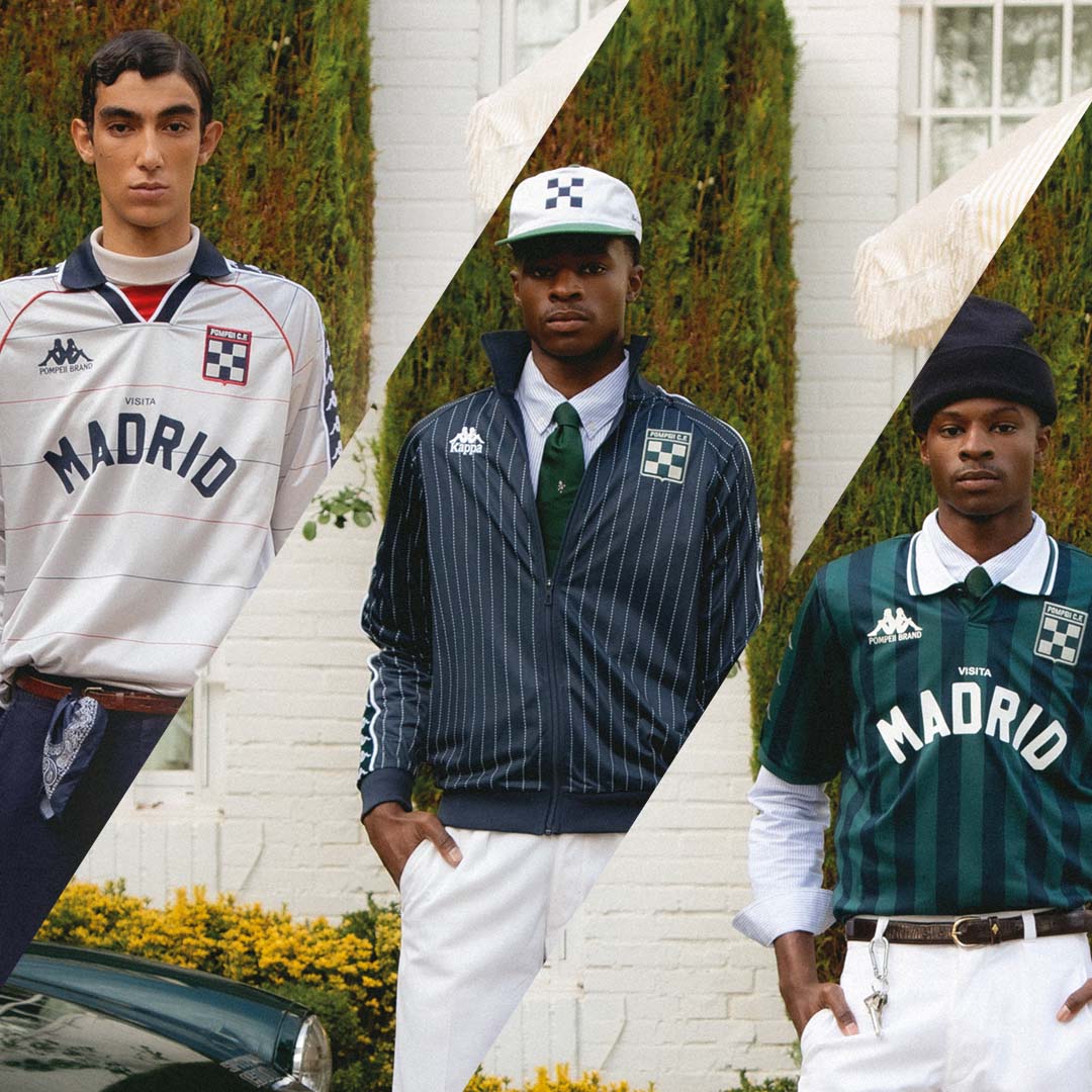 Kappa: Kappa X Pompeii La mode à la rencontre du football