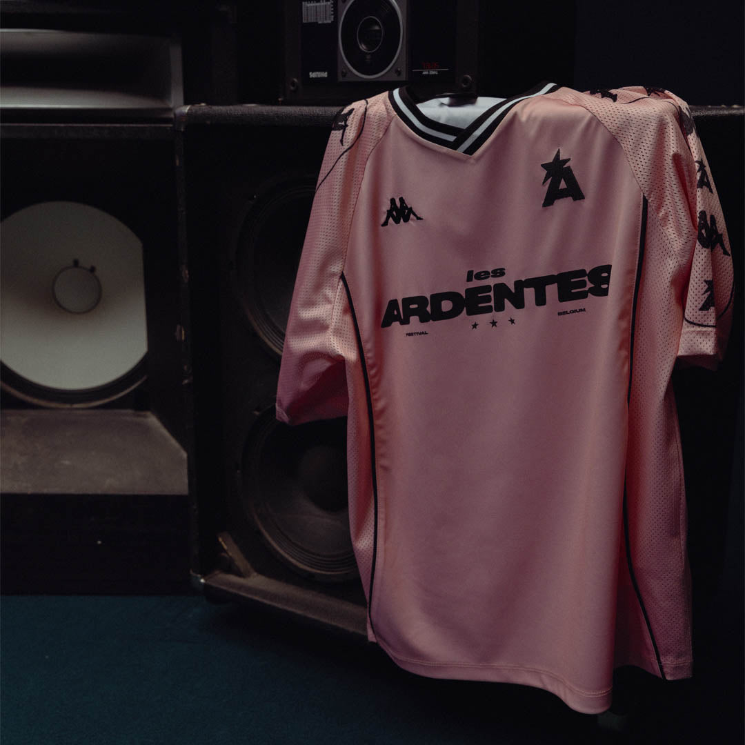Maillot Kekker Les Ardentes X Kappa Rose Unisexe main