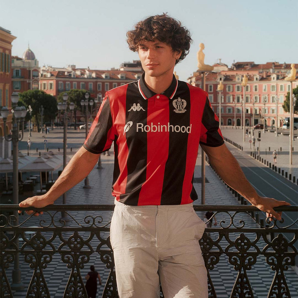 Maillot Kombat Home OGC Nice 25/26 Rouge Homme 02